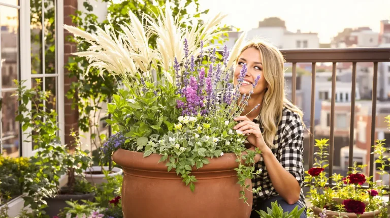 Ce gros pot sur votre balcon : 5 plantes à associer maintenant pour un jardin qui éveille les 5 sens
