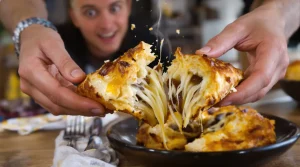 Feuilletage qui craque, reblochon qui file, oignons confits fondants : ces feuilletés font l’unanimité à l’apéro