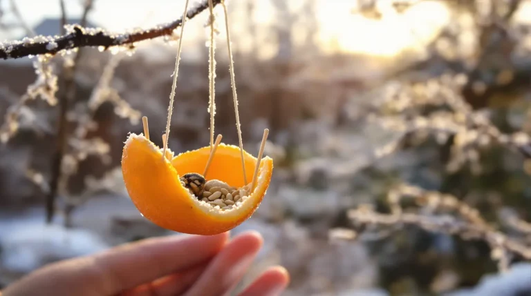 « Je l’ai posée hier, ils sont venus ce matin » : ma mangeoire maison à faire en 5 minutes attire les oiseaux