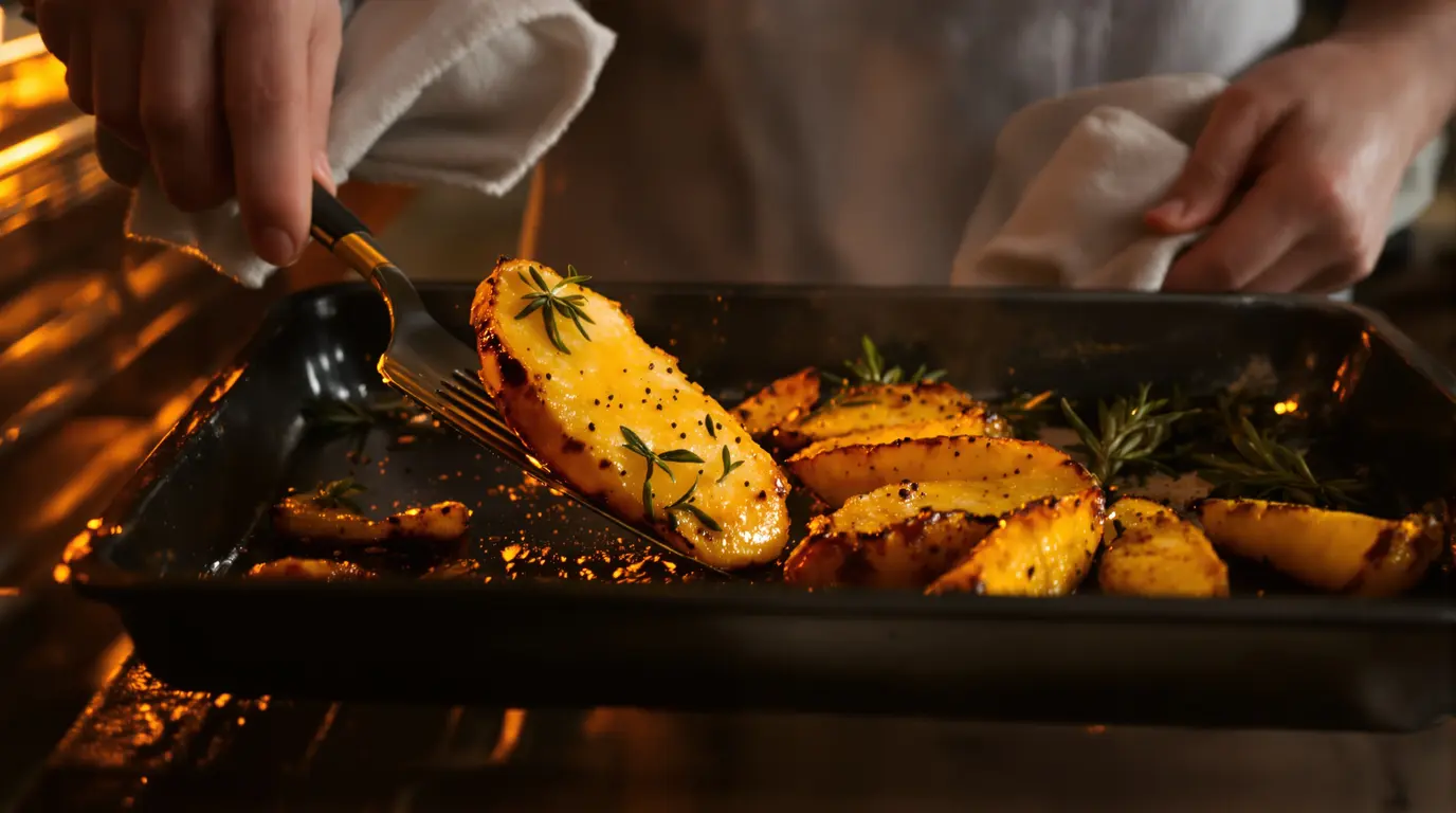 Pommes de terre au four : mon astuce toute simple pour les rendre bien croustillantes à tous les coups Pommes de terre au four : mon astuce toute simple pour les rendre bien croustillantes à tous les coups